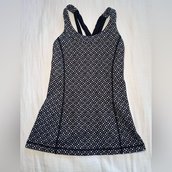 lululemon athletica Tops - Lululemon Enhearten Tank Millie Mesh Black and White